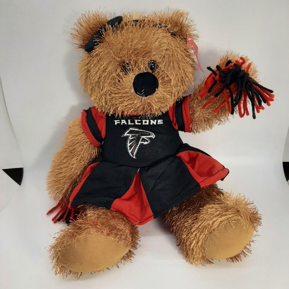 NFL Other - NFL Atlanta Falcons Cheerleader Plush Stuffed Bear Good Stuff Pom Poms Bow